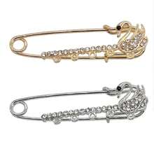 Broche clásico para mujer, broche retro Para bufanda de cabeza, aguja de animal, joyería fina, moda de invierno OZ9B - Ansiedad KC 11 - Ver 3