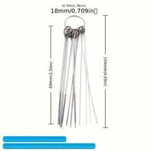1 Set Reusable Shower Head Cleaning Brush, No Electricity Needed, With Multiple Brush Heads, Ideal For Cleaning Shower Heads, Small Holes And Bathroom Accessories. Suitable For Home, Kitchen And Bathroom, Can Easily Remove Limescale And Blockages For Smoother Water Flow. - A - View 4