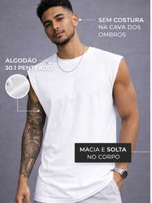 Oversized Tank Top Greek Gods Ref4620 - Blanco - Ver 6