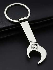 1/2pcs Creative Mini Bottle Opener Keychain, Multi-Functional Keyring, Suitable Gift For Boyfriend - Multicolor - View 7