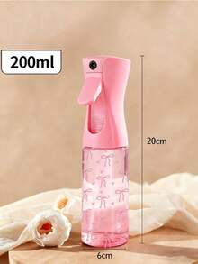 蝴蝶結圖案 PET 旅行噴霧瓶，專業高壓霧化噴霧瓶，200ML/300ml 高壓連續細霧噴霧器，美髮造型工具，美髮護理產品與配件，旅行必備 - 彩色 - 查看 10