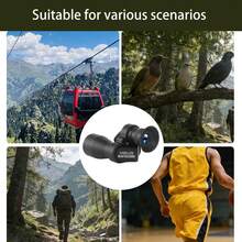 Portable High-Definition Monocular Telescope With High Magnification Zoom, Hunting, Camping, Mountaineering, Outdoor Fishing - A - View 6