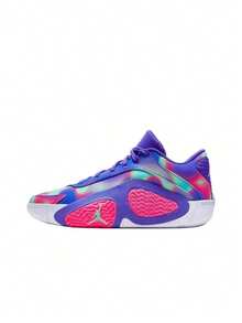 Nike Zapatos de baloncesto Jordan Tatum 2 "Dongdan", hombre, morado, cómodos, con amortiguación, antideslizantes, duraderos, de caña baja - Morado - Ver 12