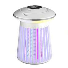 3-Level Adjustable Mosquito Repellent Lamp, Outdoor Electric Mosquito Swatter, Electric Mosquito Coil, Electric Mosquito Swatter, Mosquito Repellent, Fly Trap, Indoor/Outdoor Electronic Mosquito Killer Lamp, ABS Plastic Shell - Multicolor - View 12