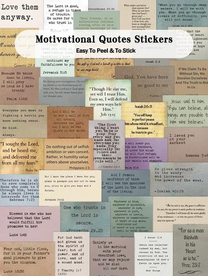 60pcs Motivational Quotes Stickers For Scrapbook Suitcase Laptop Journal Decorative DIY Doodle Stickers