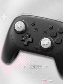 GeekShare 4pcs Crystal Glitter Soap Design Silicone Thumb Grip Protector For Nintendo Switch 2/Switch 2 Pro - View 4