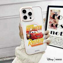Miniso Disney Cars Lightning McQueen Rust-Eze Bumper Ointment Design Phone Case Transparent Magnetic Shockproof Case Suitable For Iphone 17 Pro Max/17 Pro/17 Air/17/16/15/14/13/12/11/X/XS Pro/Pro Max Series Iphone 17 Pro Max Case Iphone 17 Pro Case Iphone 17 Case Stocking Stuffers The Girlfriend - 灰色 - 查看 3
