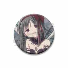 Broches de, figura de Anime Madoka Kaname Homura Akemi, insignia de Cosplay, mochila, alfileres de botón para ropa, regalos UZHA - estilo-27 - Ver 20