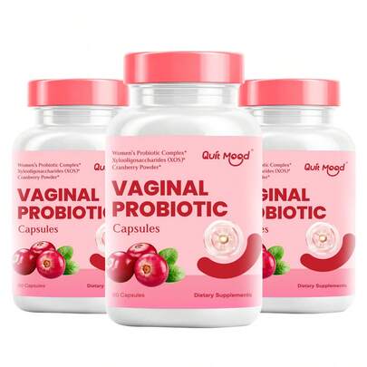  Cápsulas Quit Mood Women Nature Vag ph balance. Especialmente diseñadas para mujeres, las cápsulas probióticas para mujeres se han actualizado con un nuevo enfoque. Probióticos multicepa con polvo de arándano para mujeres, equilibrio de pH y hierbas, todo en uno.
