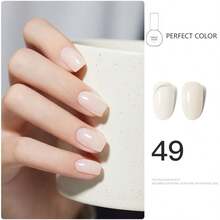 Bộ 12 màu gel nền cao su, độ bóng cao, 8ml, lớp sơn lót linh hoạt, sơn gel móng tay dễ tẩy rửa, thích hợp cho salon và tự làm móng tại nhà. Màu sắc hoàn hảo! - Nhiều màu - Xem 16