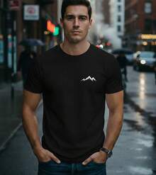 Men T-Shirts - màu đen - Xem 2