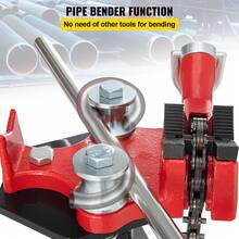 Gato de coche - Tisch-Kettenrohrzange 3-127 mm (1/8"-5") con soporte - Ver 5