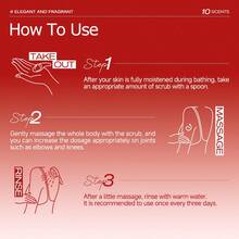 Hllozzi 285g Rose Scented Body Scrub: Smooths And Softens Skin, Gently Exfoliates, Moisturizes, And Leaves A Lasting Fragrance. A 2-In-1 Shower And Body Scrub With Long-Lasting Scent For Showering, Body Care, And Skincare. - Rose - View 8