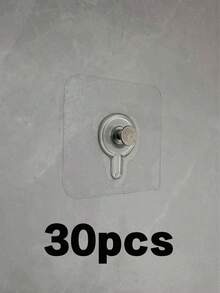 30個免鑽孔自黏式照片掛鉤 強力重型黏貼牆鉤 適用於相框、海報、油畫、金屬框裝飾 簡易安裝 無需釘釘 不傷牆面 - 多色 - 查看 13