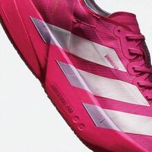 Adidas 男士 Adizero Adios Pro 4 马拉松跑鞋 - 玫紅色 - 查看 8
