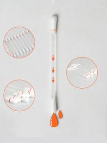 一次性宠物清洁棉签，含清洁精油，可用于清洁狗狗和猫咪的耳朵、眼睛，去除耳垢、眼药水和泪渍，清洁棒，深受爱狗人士和狗妈妈以及爱猫人士和猫妈妈的喜爱，温和清洁。 - 彩色 - 查看 8