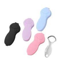 Stainless Steel Mini Portable Adult Tongue Scraper, Home Tongue Cleaning Tool To Remove Bad Breath - Multicolor - View 5