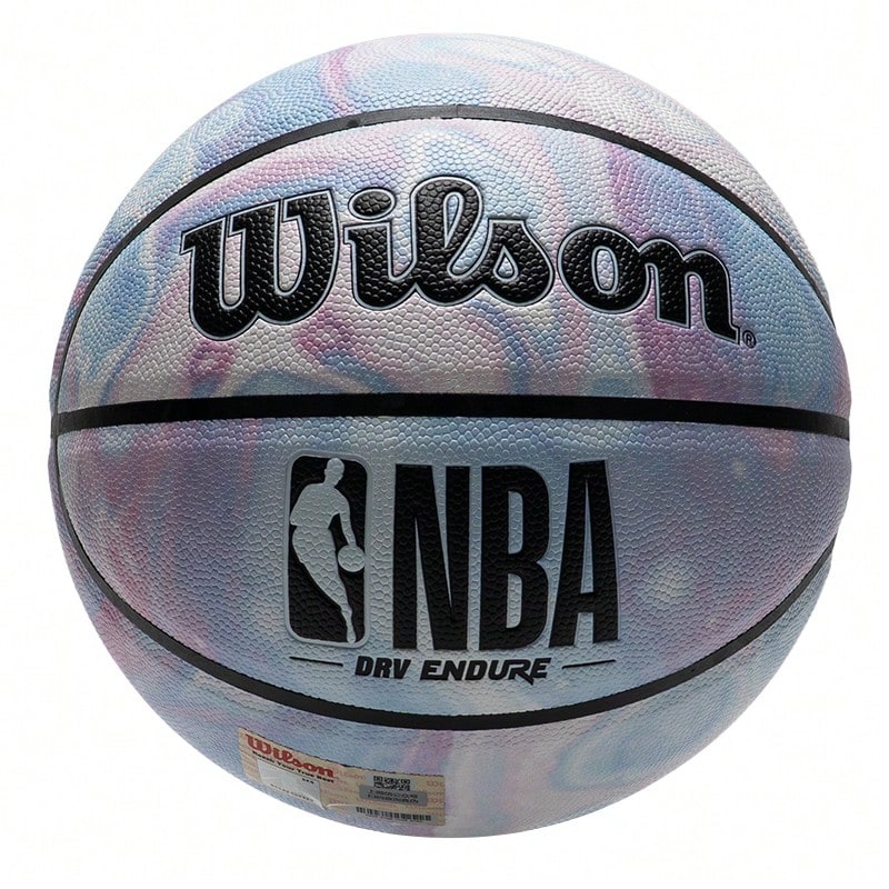 Wilson Bóng rổ unisex dùng cho các hoạt động thể thao ngoài trời, tập luyện hàng ngày, thi đấu - WZ20295004CN7 - Xanh lam/Hồng/Tím/Đen - Xem 1
