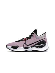 Zapatillas de baloncesto Nike Renew Elevate 3 de punta redonda con cordones, unisex en negro y rosa - Negro - Ver 16