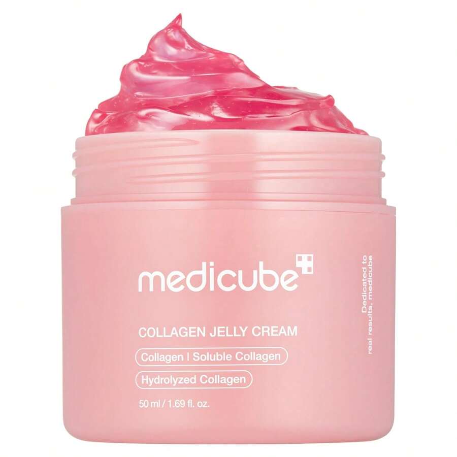 Medicube Collagen Jelly Cream 50ml - Niacinamide & Freeze-Dried Hydrolyzed Collagen - Boosts Skin's Barrier Hydration And Gives 24h Glow & Lifted Look - Korean Skincare - Collagen - Xem 1