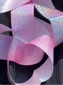 Sparkling Star Artistic Gymnastics Ribbon, Pink Blue Gradient Dance Streamer Ribbon, Shiny Glitter Star Long Dance Ribbon, Gradient Color Art Gymnastics Prop, Lightweight Smooth Dance Decoration Ribbon For Ballet Performance, Stage Show, Aerobic Gymnastics And Daily Practice, Ideal Back To School Gift, Dance Season Essential, Travel Performance Must-Have & Holiday Present, Fashion Aesthetic Art Accessory For Girls Students Dance Lovers Indoor Outdoor Use - Multicolor - View 12