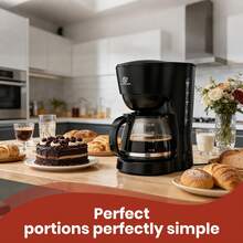 SUPERLEX 3-In-1 Coffee Machine, 1.25L Drip Coffee Machine, One-Touch Automatic Espresso Machine, Cappuccino Machine, Hot And Iced Coffee Machine For Ground Coffee, Extraction Brewing Coffee Machine, Removable Anti-Drip Function To Avoid Cleaning, Permanent Filter, Multi-Person Sharing Suitable For Latte, Mocha, Cappuccino - Xem 11