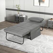 HOMCOM Futones - Gris - Ver 8