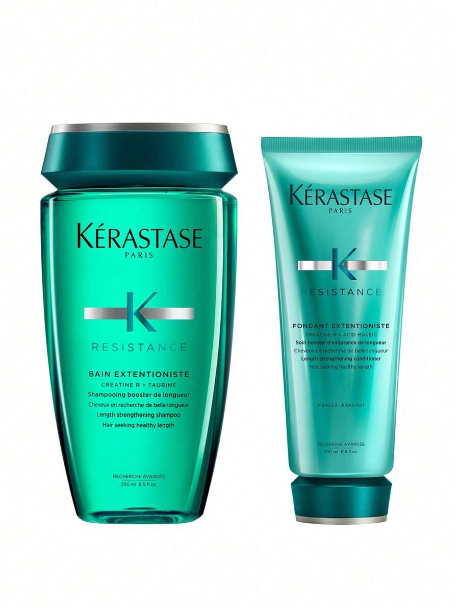 Kérastase [Bundle] Resistance Fondant Extentioniste Conditioner 200 Ml + Bain Extentioniste Shampoo 250 Ml - green - View 1