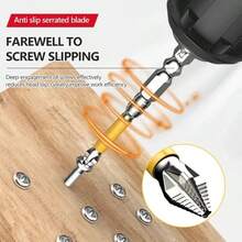 3Pcs Magnetic Non-Slip Drill Bit Set - TS2 Steel Cross Screwdriver Bit With 25/50/65/70/90/150mm, Impact Resistant PH2 Magnetic Batch Head For Electric Screwdriver Drill, DIY Power Tools & Professional Use - Multicolor - View 3