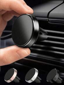 Giá đỡ điện thoại từ tính đa năng cho ô tô, giá đỡ mini gắn khe gió hỗ trợ định vị GPS, phù hợp với điện thoại và Android, món quà lý tưởng cho sinh nhật, gia đình và bạn bè, cũng là lựa chọn tuyệt vời cho phụ kiện ô tô. - Loại lỗ thông hơi (dạng kẹp) - Xem 2
