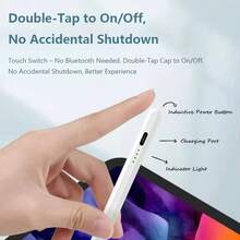 White Alloy Stylus Pen New Universal Stylus Pen For Tablet Touch Pen Compatible With Apple Pencil Mobile Phone Compatible With Huawei Sam Sun G Phone Xi A Om I Spring Gift - Multicolor - View 5
