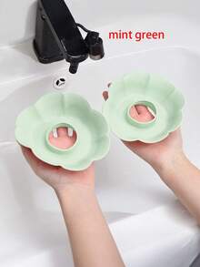 2件装精致姐妹必备！硅胶卸妆腕带，洗脸腕带，防潮袖口，防水，成人防溅，防水腕带 - 多色 - 查看 6