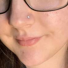 1350颗 2毫米 2.5毫米 3毫米 假鼻钉，假鼻环，非穿孔鼻钉，粘贴式鼻钉，假鼻钉，银色面部装饰宝石，粘贴式面部宝石，眼部宝石 - 貼紙 - 查看 2