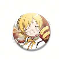 Broches de, figura de Anime Madoka Kaname Homura Akemi, insignia de Cosplay, mochila, alfileres de botón para ropa, regalos UZHA - estilo-27 - Ver 28