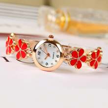 2pcs Women's Fashion Wrist Watch Set, Versatile High-End Ladies Watches - White - View 4