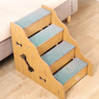 Scale per animali domestici, scale per cani di piccola taglia, scale per cani, gradini per cani, scale per letto per cani di piccola taglia, scala per arrampicata per cuccioli, rampa antiscivolo per cani anziani