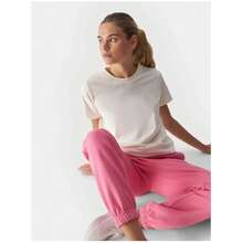Women Sports Tees & Tanks - Beige - View 2