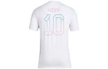 Adidas Messi N&N Tee White Streetwear Men - Nhiều màu - Xem 2