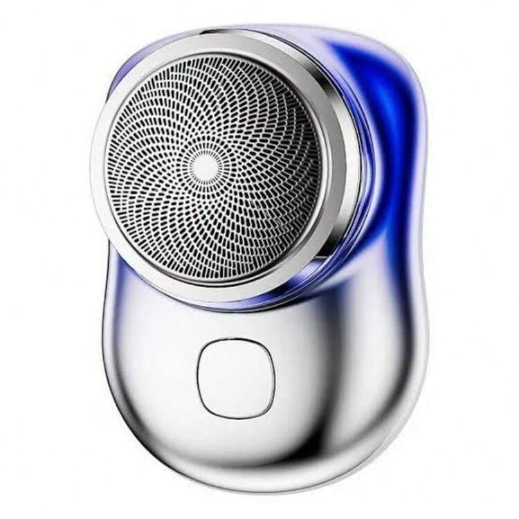 Mini Maquina de Afeitar Eléctrica Portatil- Mini Shaver - Azul - Añade 4