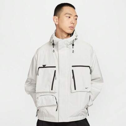 Nike 男士 AS M NK TCH SUPER LTWT JKT 梭织连帽夹克 HJ2945-121