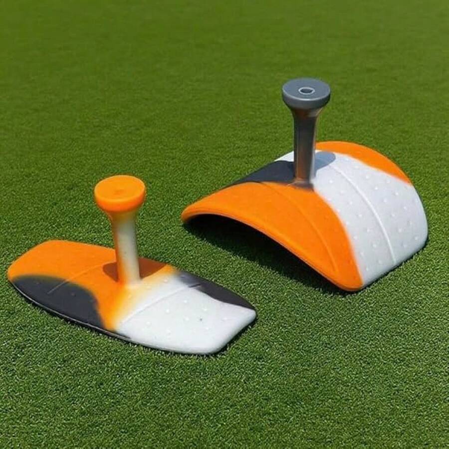 Golf Training Grip Aid - Golf Swing Trainer Tool Posture - Golf Club Grip AIDS For Outdoor/IndooTraining Grip Aid - Swing Trainer Tool Posture - Club Grip Aids For Outdoor/Indoor Swing PracticeTraining Grip Aid - Swing Trainer Tool Posture - Club Grip Aids For Outdoor/Indoor Swing Practicer Swing Practice - 1 Nhỏ + 1 Lớn - Xem 1