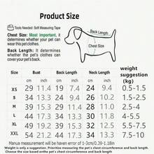 黑色爱心图案时尚宠物背心，保暖内衬，双面绒面，可爱风格宠物狗猫衣服，适合贵宾犬、泰迪熊、比熊犬和其他小型猫咪。 - 彩色 - 查看 3