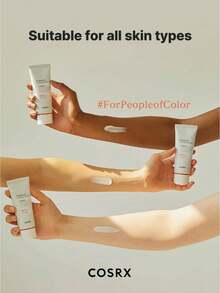COSRX 50ml 維生素E防曬乳 SPF50 PA+++，輕盈不油膩，日常保濕滋養抗氧化配方，適合所有膚質 50ml/1.69 Fl. Oz - 50ml/1.69 fl. oz - 查看 7