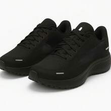 NK Zoom Men's And Women's Tennis Shoes - Gym, Casual, Walking, Running, Lightweight, Comfortable - Super . - 變焦黑色 黑色 - 查看 1