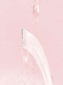 30/24/12/6/3/1 Pcs Crescent Eyebrow Trimmer, Disposable Facial Razors With Stainless Steel Blades, Non-Slip, Reusable, Washable, High-Quality Eyebrow Groomer, Anti-Scratch, Unisex Eyebrow Trimming Tool - Pink - View 5