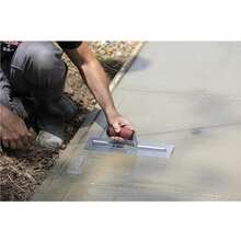 14 x 10 cm concrete finish trowel with soft grip handle - Ver 4