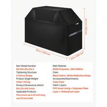 BBQ Covers - 1651 mm - View 7