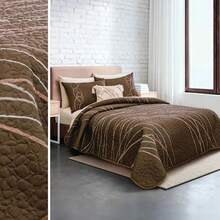 Lightweight Duvets With Beautiful Prints, Ideal For Any Season BEUTTY HOME - MOCCA - View 3