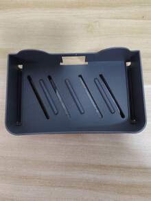 No Drill Wall Mounted Soap Dish Holder, Suitable For Home Bathroom. Minimalist Design With Hook To Prevent Water Accumulation. Easy To Install Bathroom Soap Sponge Rack. - Soap Box - View 10