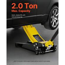 Jack Stand - 2 t, Doppelkolben, Stahl, ohne Wagenheberständer - Xem 4